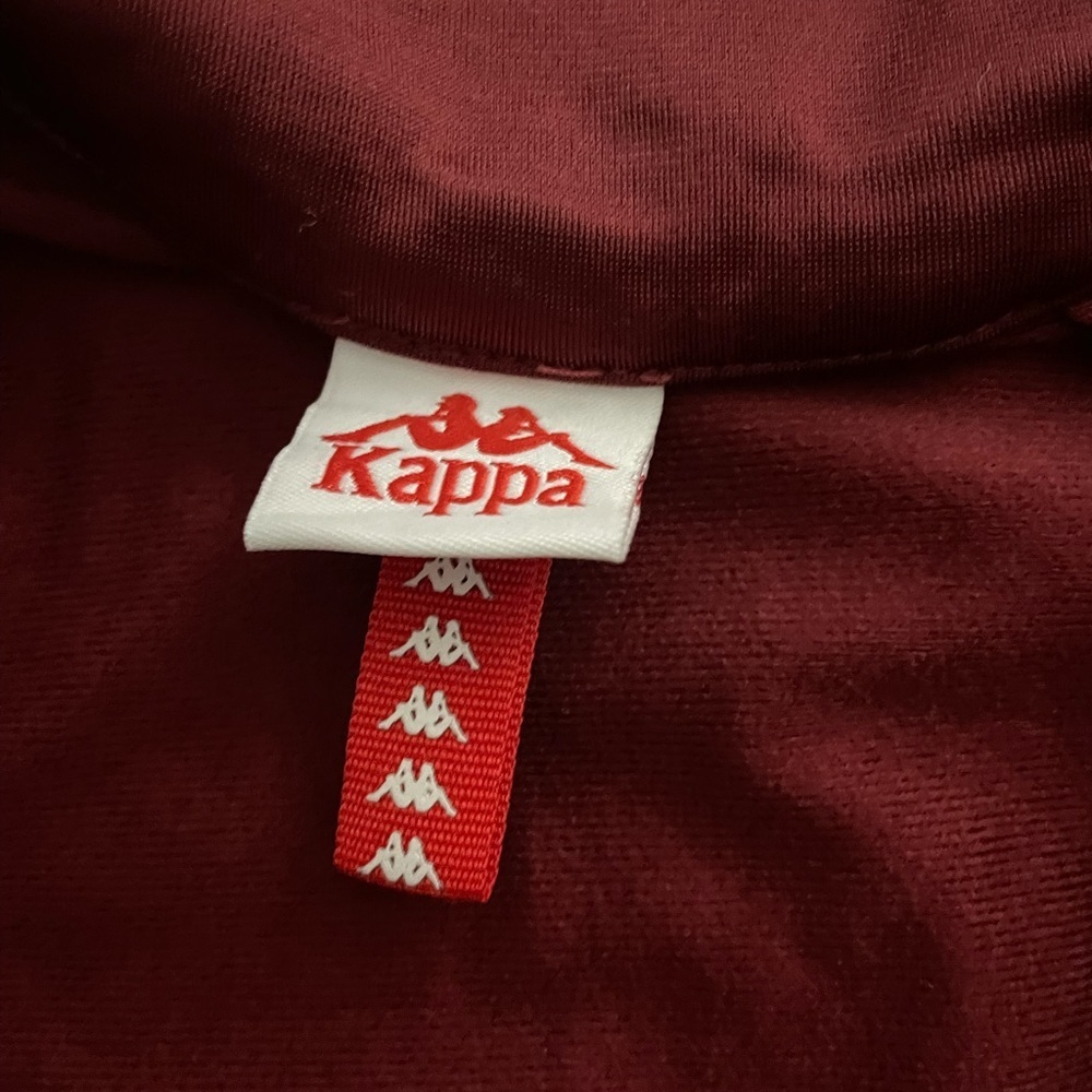 KAPPA 222 BANDA ANNISTON TRACK JACKET - RED DAHLIA/ORANGE FLAME - Large - Picture 5 of 10